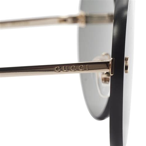 gucci round-frame rimless sunglasses|are Gucci glasses unisex.